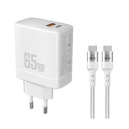 Powertech Φορτιστής 65W GaN...