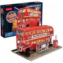 London Bus Puzzle 3D 161pcs